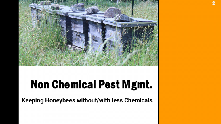 Non Chemical Pest Management – EAS 2026